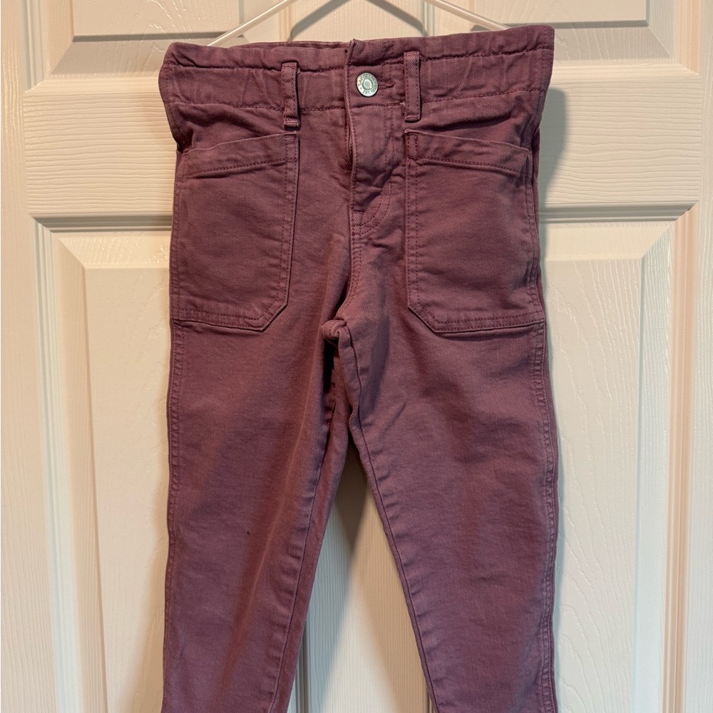 Kids' Purple Mom Jeans